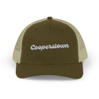Cooperstown Sparkly Trucker Cap with Rhinestone 'Ballin' Style' Design | Trendy Snapback Hat for Fashion Lovers, Unisex Gift for Holidays