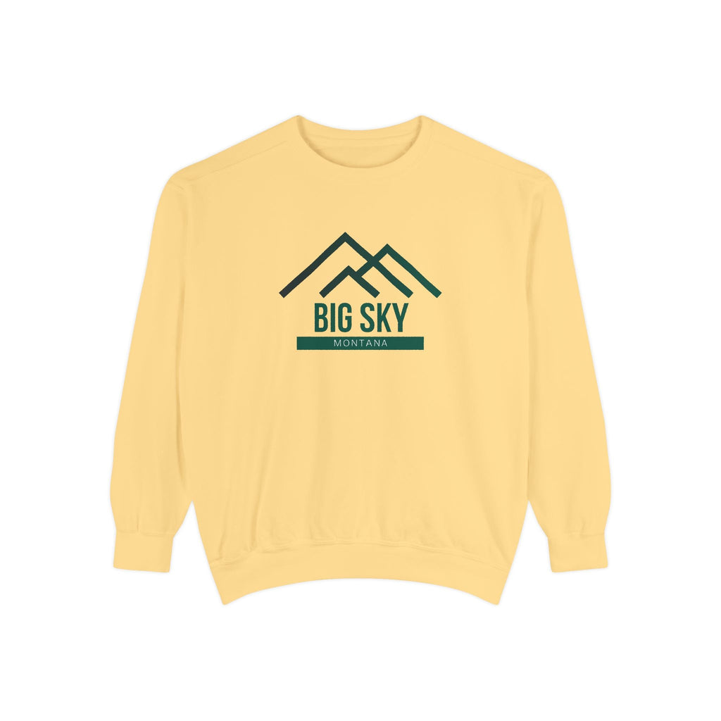 Big Sky Unisex Sweatshirt, Cozy, Perfect Autumn Gift, Relaxed Style for All