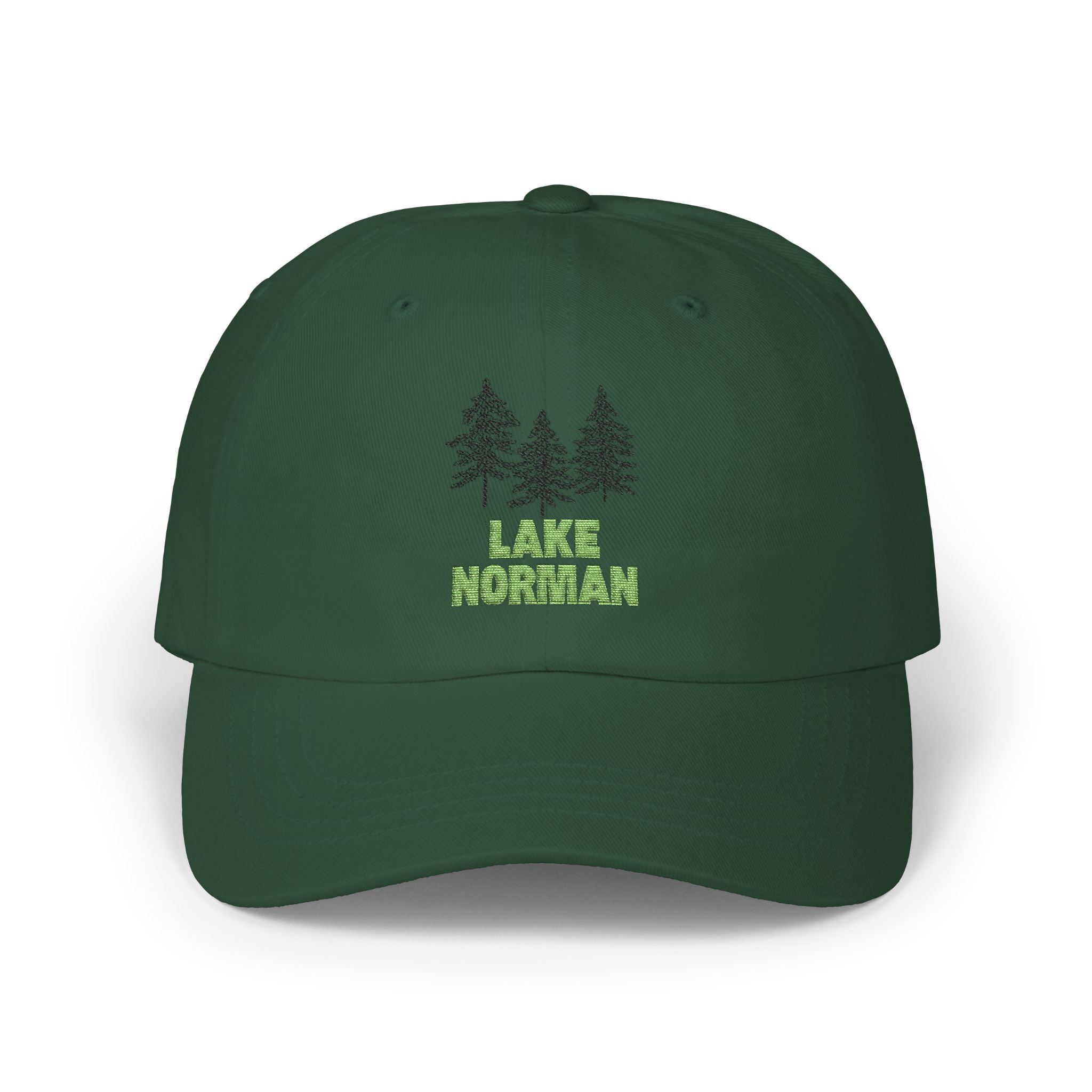 Lake Norman Classic Dad Cap | Adjustable Cotton Hat for Outdoors, Gifts for Dads, Camping, Fishing, Summer