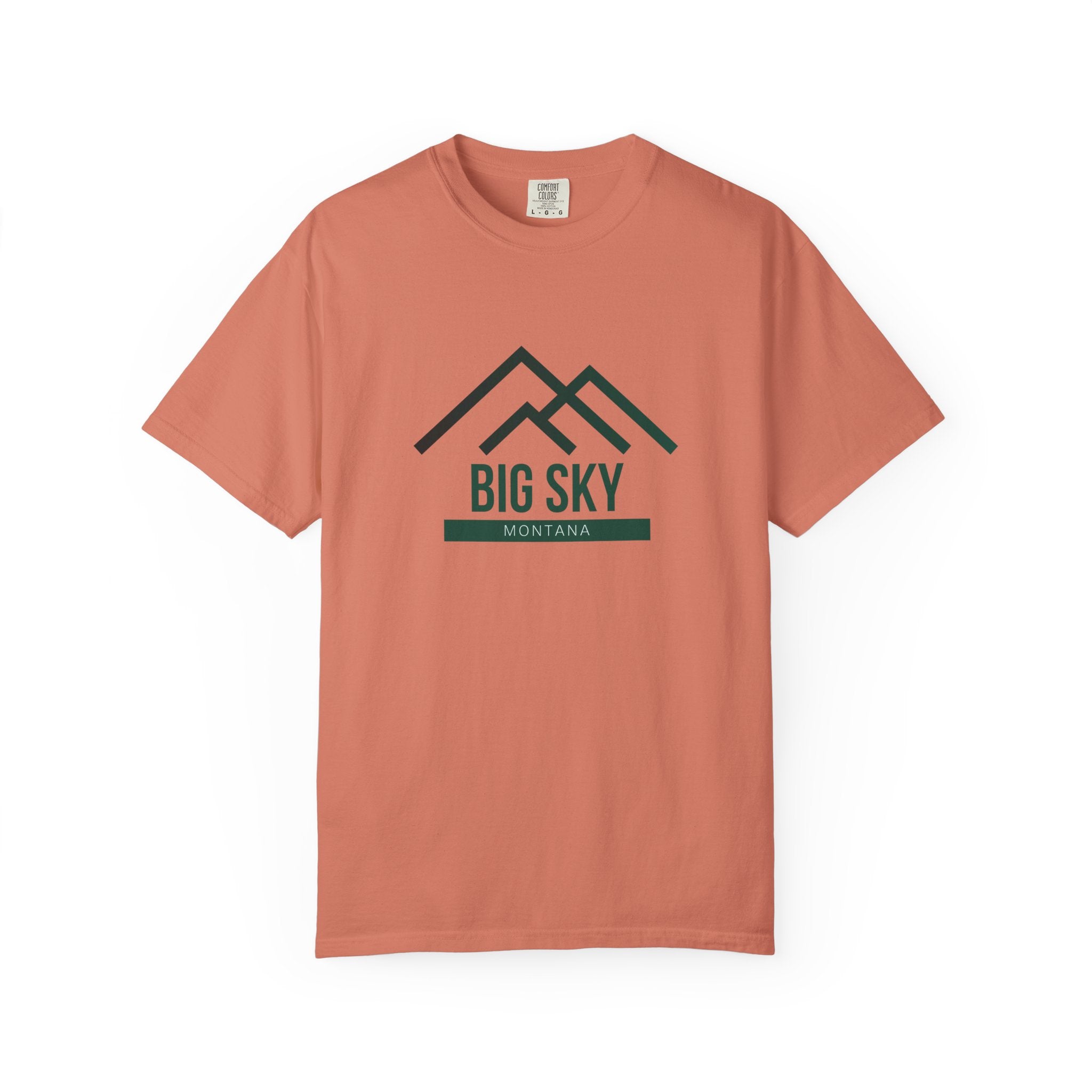Big Sky Vibes, Unisex T-shirt, Casual Tee, Travel Souvenir, Vacation Top
