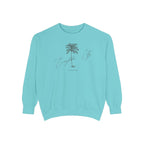 Everglades City Chill Vibes Sweatshirt - Unisex Garment-Dyed Style, Perfect for Lounging