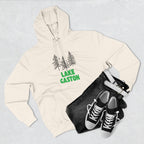 Lake Gaston Fleece Hoodie, Cozy Sweatshirt, Outdoor Adventure Wear, Unique Gift for Lake Lovers, Perfect for Fall and Winter
