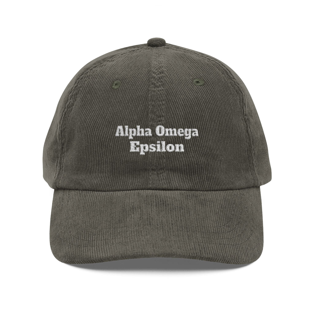 Alpha Omega Epsilon Embroidered Cap