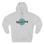 Wellesley Retro Vibe Hoodie for Casual Days, Streetwear, Unisex Gift, Cozy Layering Apparel