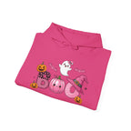 Halloween Boo Sweatshirt, Unisex Hoodie for Fall, Cozy Ghost Design, Cute Autumn Apparel, Halloween Costume