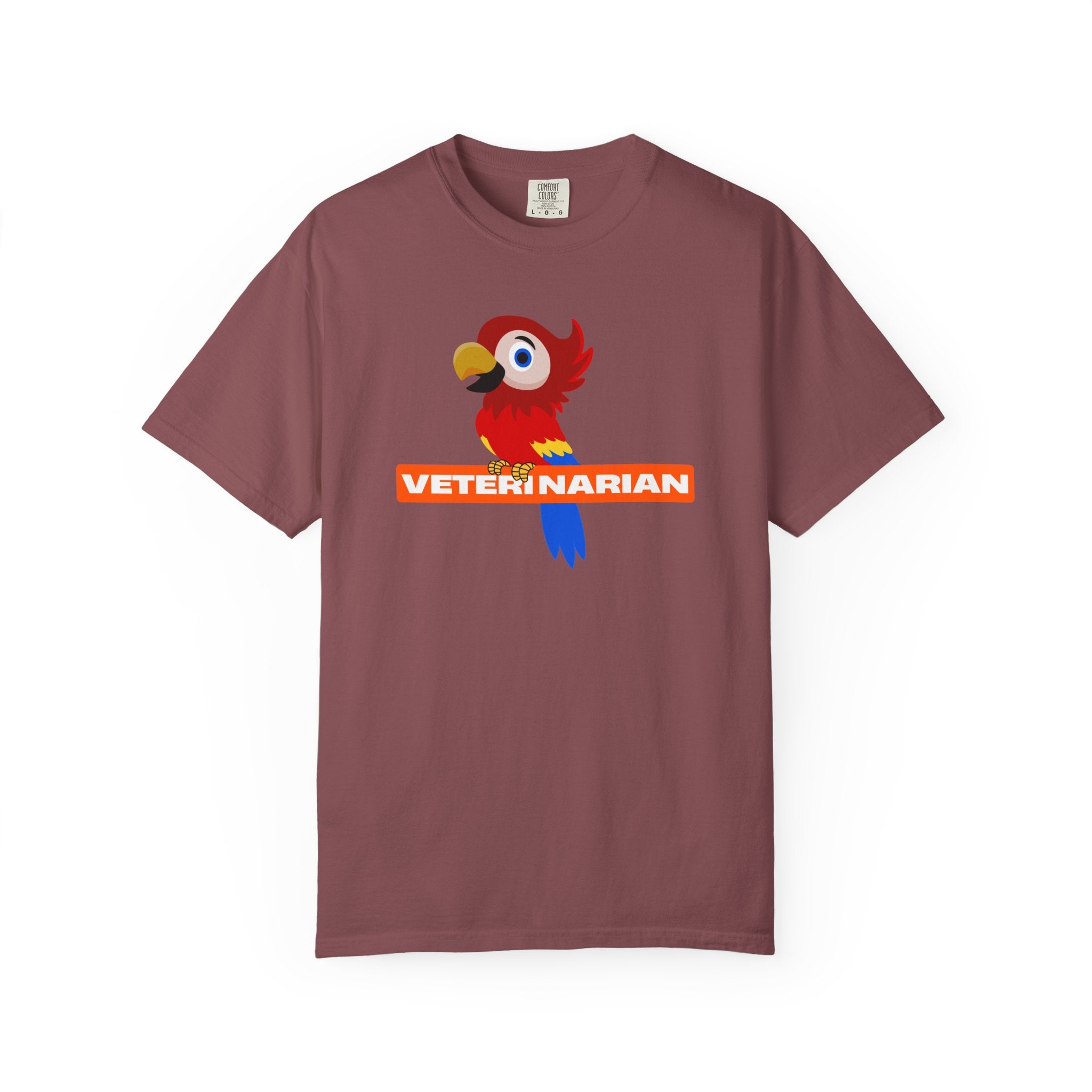 Veterinarian Parrot T-Shirt | Cute Animal Lover Shirt, Unisex Teen Gift, Animal Care Apparel, Funny Pet Shirt, Veterinary Gifts
