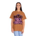 Halloween Trick or Treat T-Shirt, Unisex Halloween Tee, Spooky Autumn Shirt, Fun Costume Top, Trick or Treat Apparel