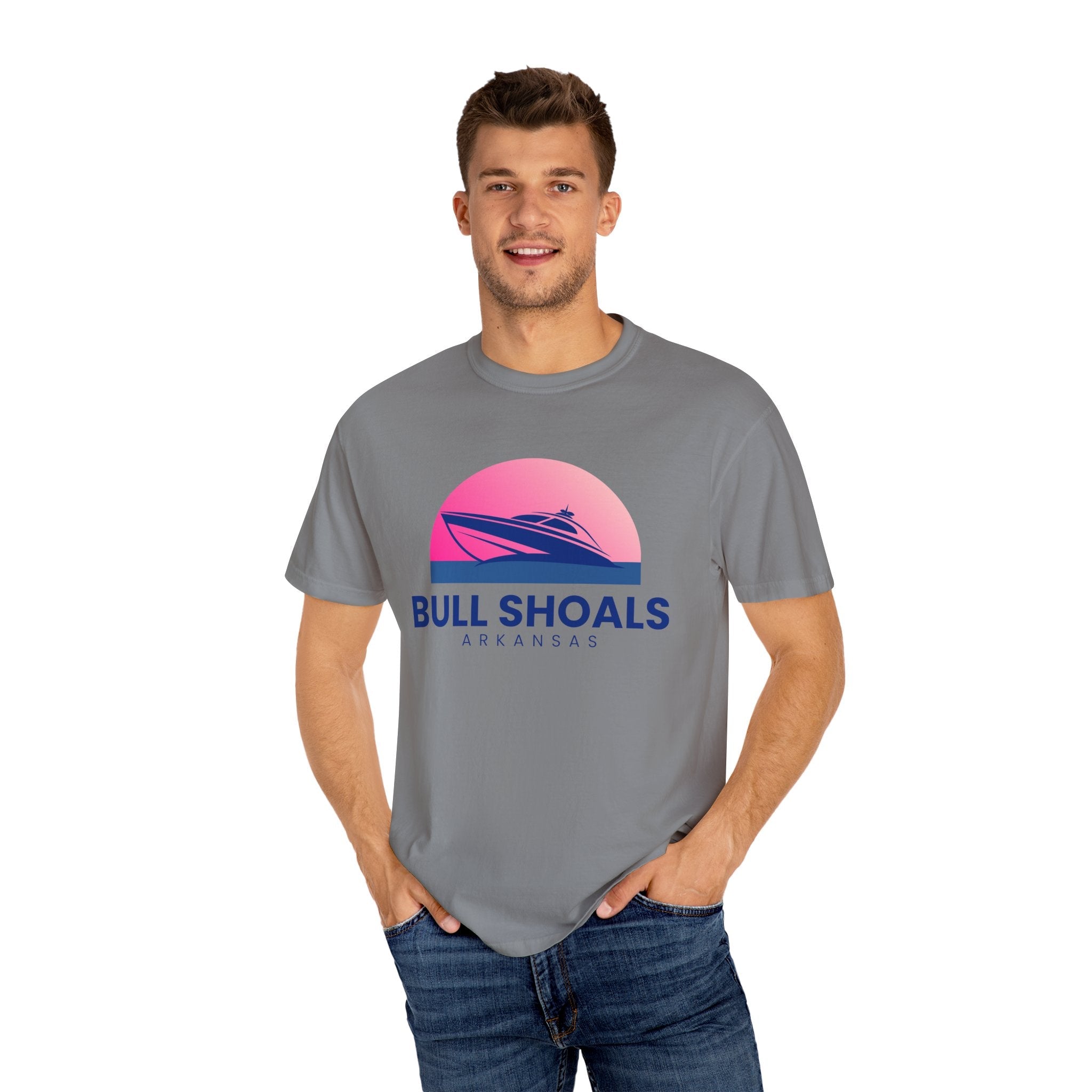 Bull Shoals Vibes, Unisex T-shirt, Casual Tee, Travel Souvenir, Vacation Top