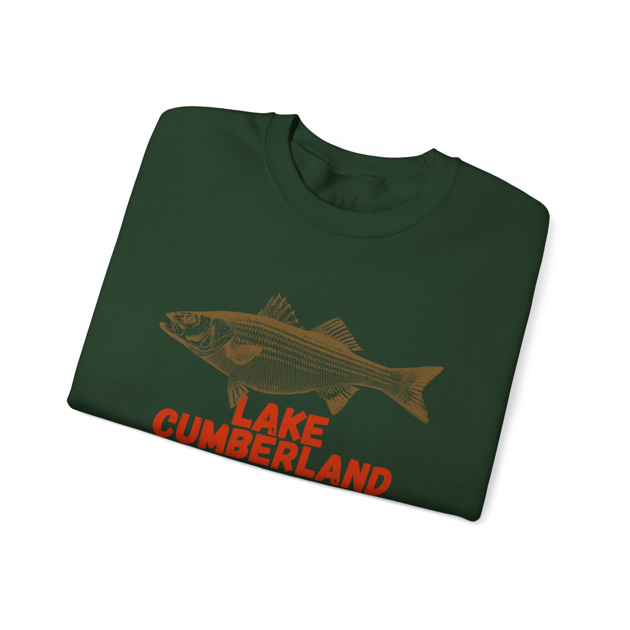 Lake Cumberland Fishing Sweatshirt, Unisex Crewneck, Casual Wear, Gift for Fishermen, Outdoor Apparel, Lake House Cozy