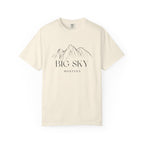 Big Sky - Unisex Garment-Dyed T-shirt, Casual Outfit, Gift for Nature Lovers, Vacation Essentials