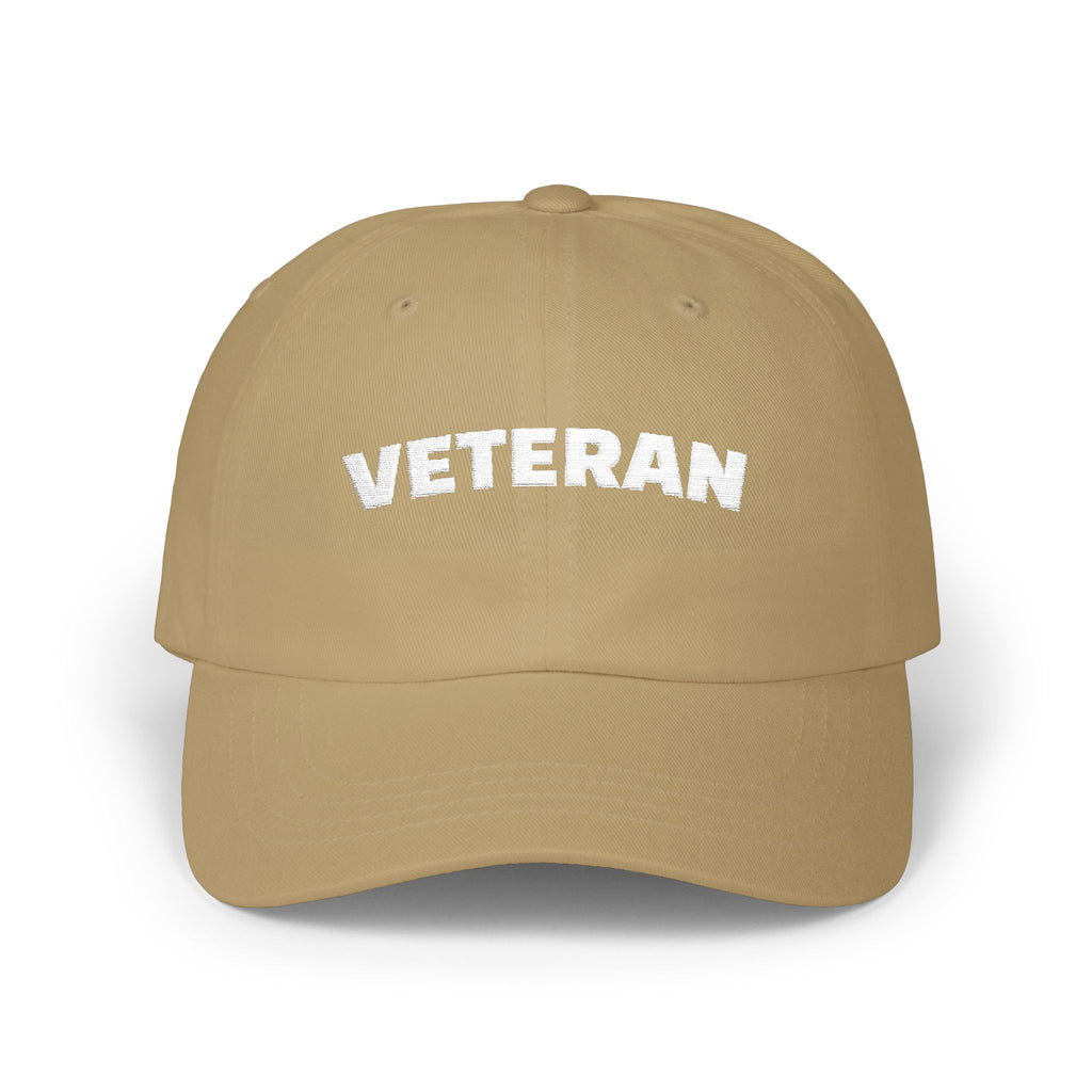 Classic Veteran Cap - Casual Style Hat for Father's Day, Veteran's Day, Outdoor Adventures, Everyday Wear, Military Pride