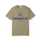 Everglades City - Unisex Garment-Dyed T-shirt, Casual Outfit, Gift for Nature Lovers, Vacation Essentials