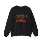 Lake Cumberland Fishing Sweatshirt, Unisex Crewneck, Casual Wear, Gift for Fishermen, Outdoor Apparel, Lake House Cozy
