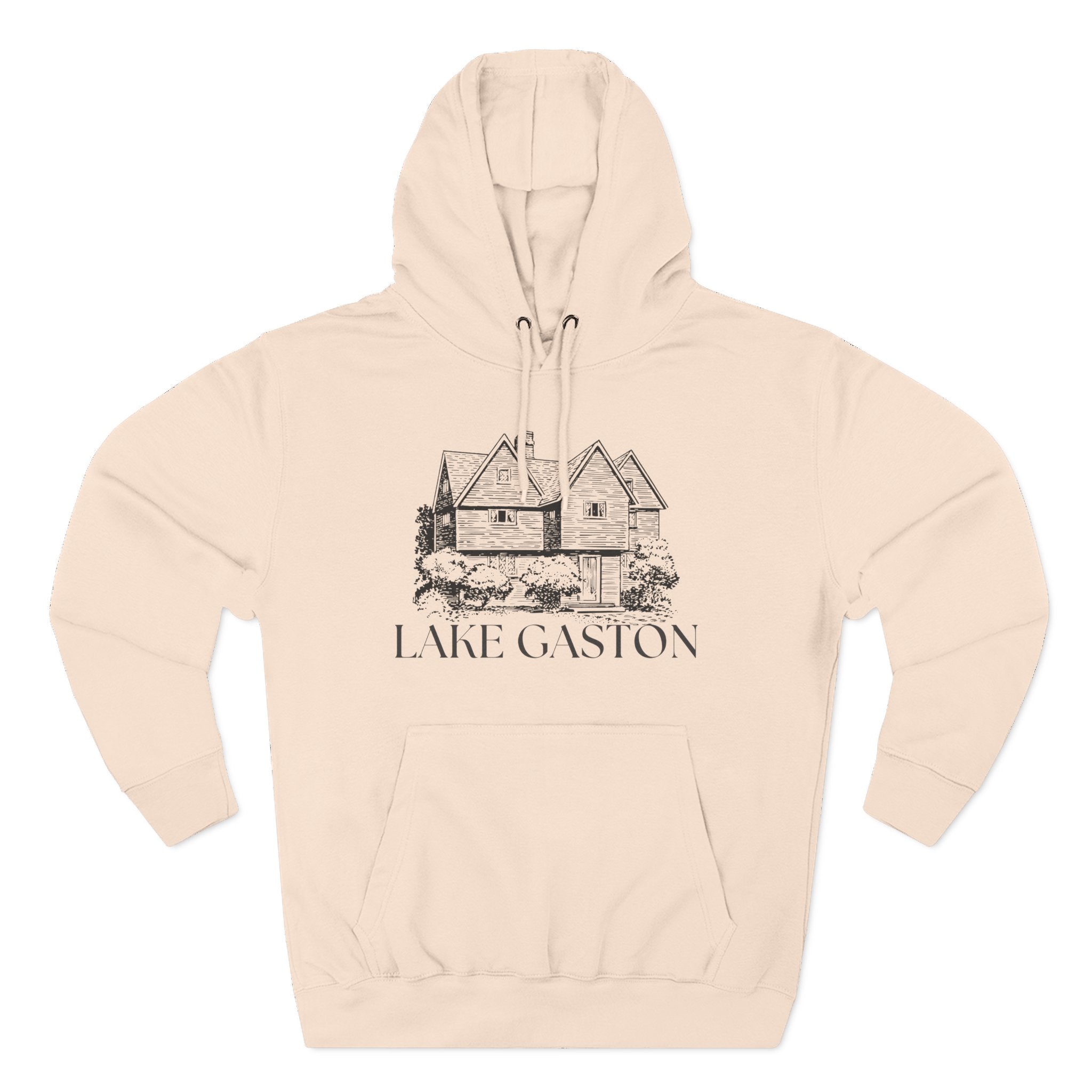 Lake Gaston Hoodie, Great for Beach Trips, Lake Days, Gift for Summer Lovers, Casual Wear, Travel Essential