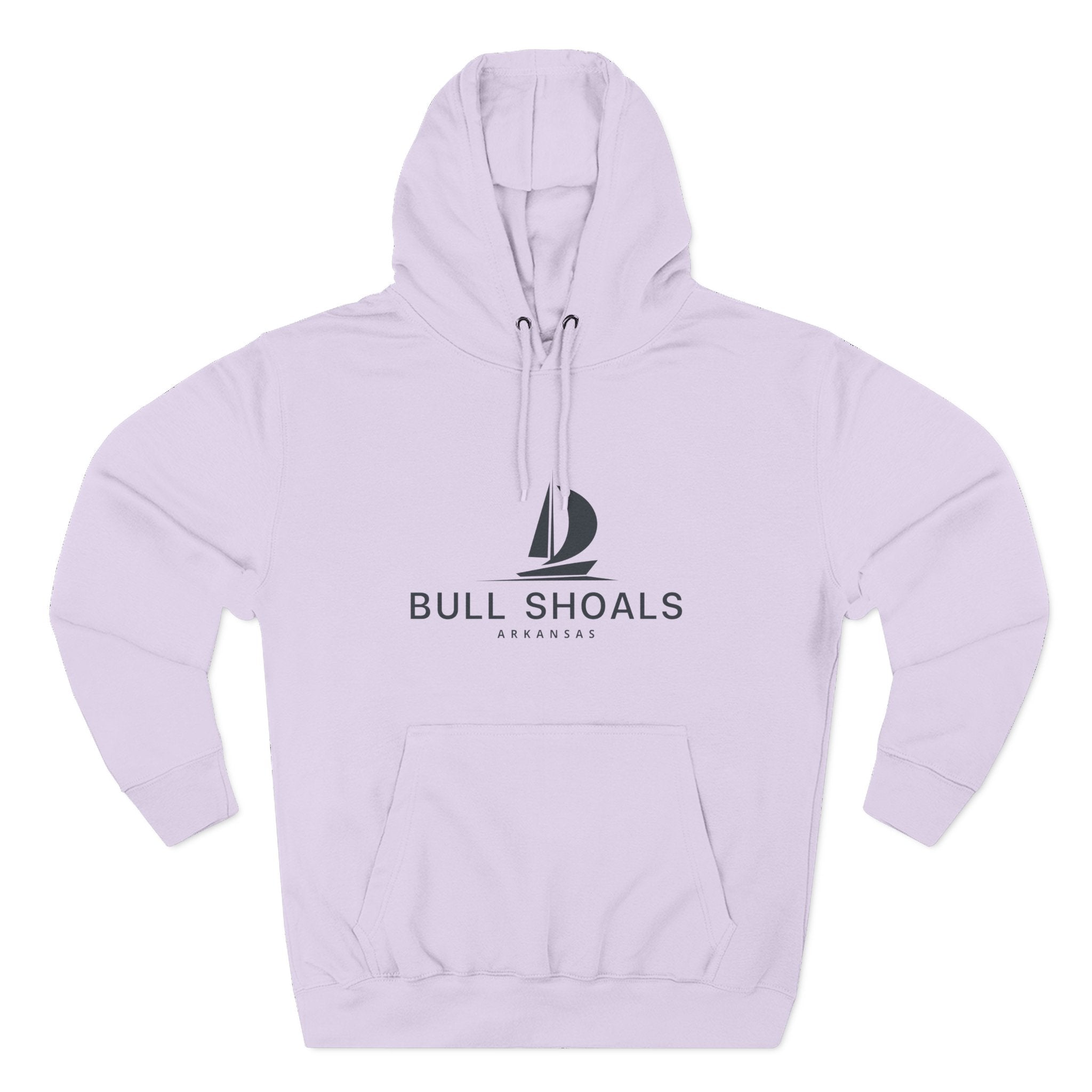 Bull Shoals Inspired Fleece Hoodie, Casual Wear, Relaxation, Gift for Autumn Lovers, Travel Essential