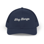 Key Largo Sparkly Trucker Cap with Rhinestone 'Ballin' Style' Design | Trendy Snapback Hat for Fashion Lovers, Unisex Gift for Holidays