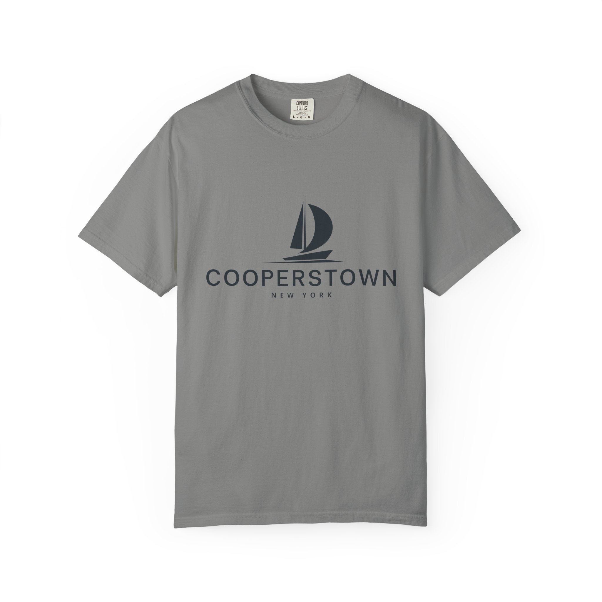 Cooperstown - Unisex Garment-Dyed T-shirt, Casual Outfit, Gift for Nature Lovers, Vacation Essentials