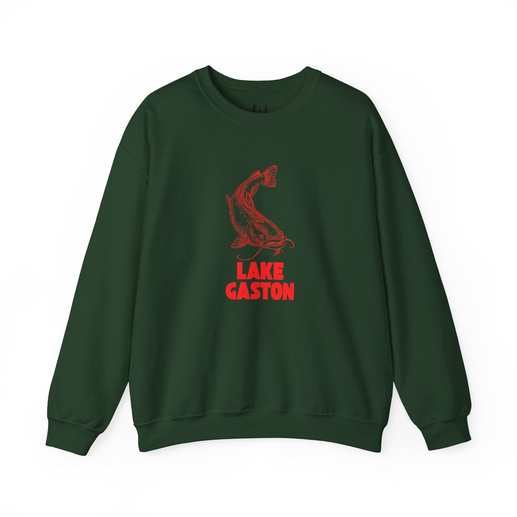 Lake Gaston Fishing Sweatshirt, Cozy Crewneck, Perfect for Outdoorsy Lovers, Casual Wear, Gift for Nature Enthusiasts, Lake Life Apparel