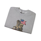 Honor the Fallen Sweatshirt, Unisex Sweatshirt, Military Tribute Apparel, Veteran's Day Gift, Everyday Casual Wear