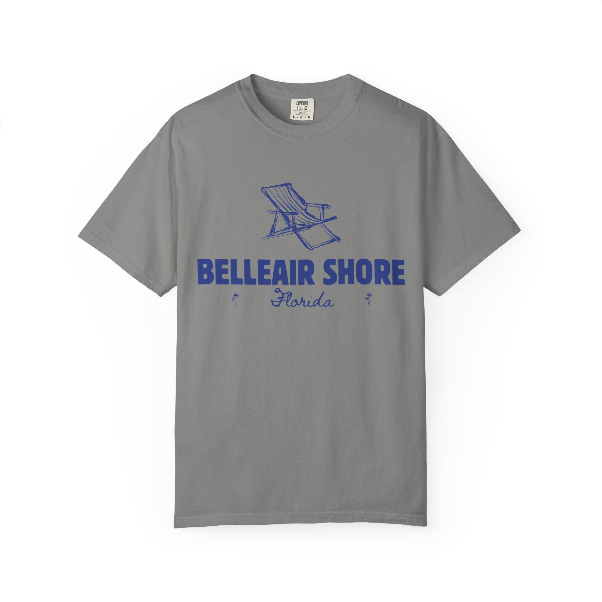Belleair Shore - Unisex Garment-Dyed T-shirt, Casual Outfit, Gift for Nature Lovers, Vacation Essentials
