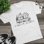 Lake Ouachita Unisex Tri-Blend Crew Tee, Casual T-Shirt, Summer Apparel, Lake House Shirt, Gift for Friends, Travel Tee