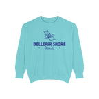 Belleair Shore Vibes Unisex Sweatshirt | Garment-Dyed Comfort, Perfect for Casual Outings, Travel, Gifts, Autumn Days