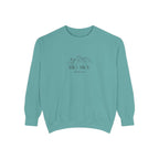 Big Sky Vibes Unisex Sweatshirt | Garment-Dyed Comfort, Perfect for Casual Outings, Travel, Gifts, Autumn Days