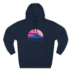 Plymouth Vibes Hoodie with Design, Perfect for Autumn Lovers, Comfortable and Stylish, Great Gift for Vacations