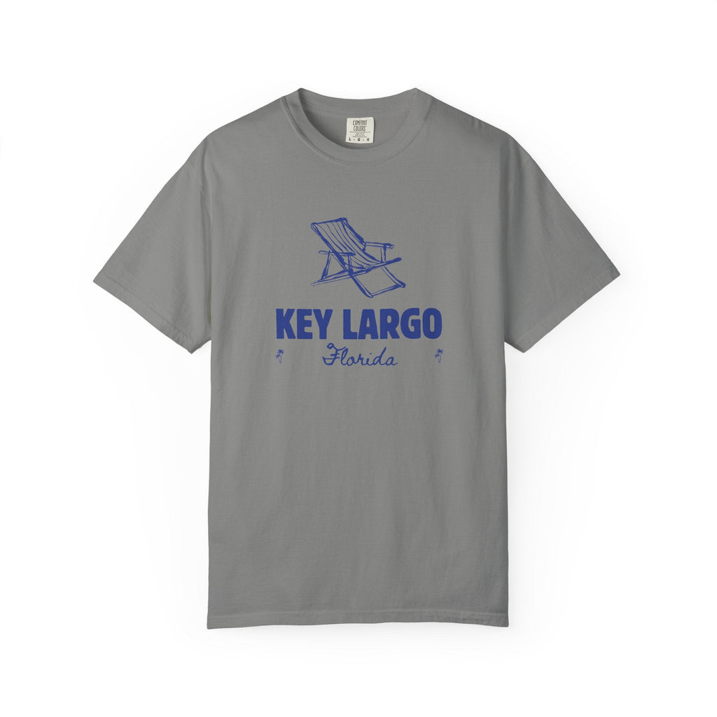 Key Largo - Unisex Garment-Dyed T-shirt, Casual Outfit, Gift for Nature Lovers, Vacation Essentials