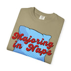 Majoring In Naps T-Shirt, Fun Sleep Shirt, Gift for Nap Lovers, Relaxation Tee, Casual Lounge Wear
