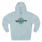 Wellesley Retro Vibe Hoodie for Casual Days, Streetwear, Unisex Gift, Cozy Layering Apparel