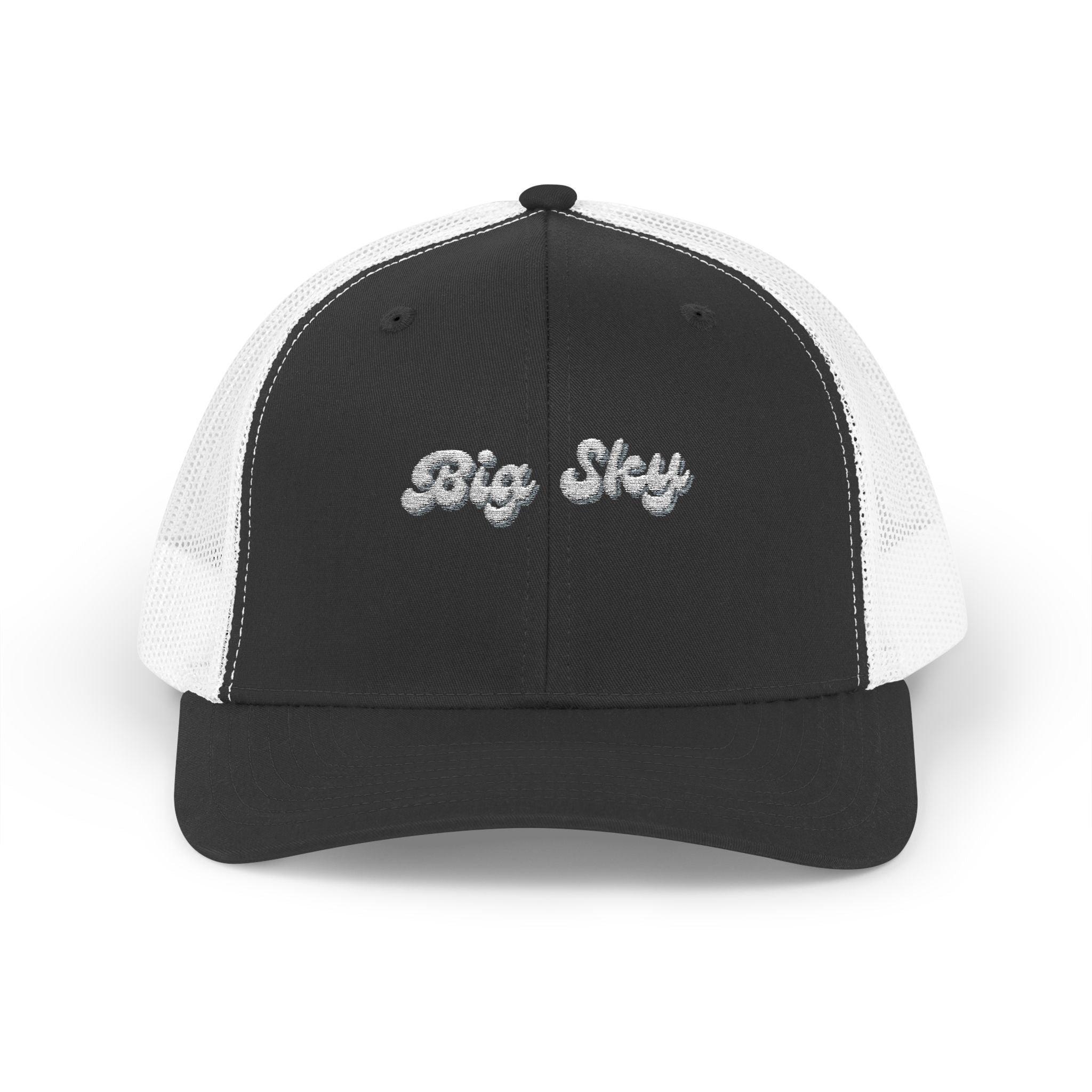 Big Sky Sparkly Trucker Cap with Rhinestone 'Ballin' Style' Design | Trendy Snapback Hat for Fashion Lovers, Unisex Gift for Holidays