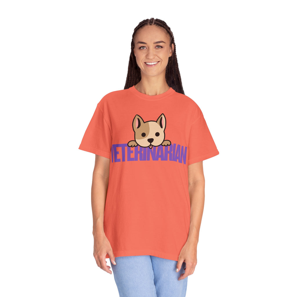 Veterinarian Unisex Garment-Dyed T-shirt