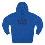 Cozy Lake Lanier Fleece Hoodie - Perfect for Relaxing, Outdoor Adventures, Gifts for Nature Lovers, Fall and Winter Apparel