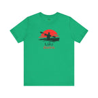 Lake Gaston Tee - Kayaking Graphic Unisex Jersey Short Sleeve Shirt, Outdoor Adventure Gift, Summer Vibes, Lake Lover Apparel