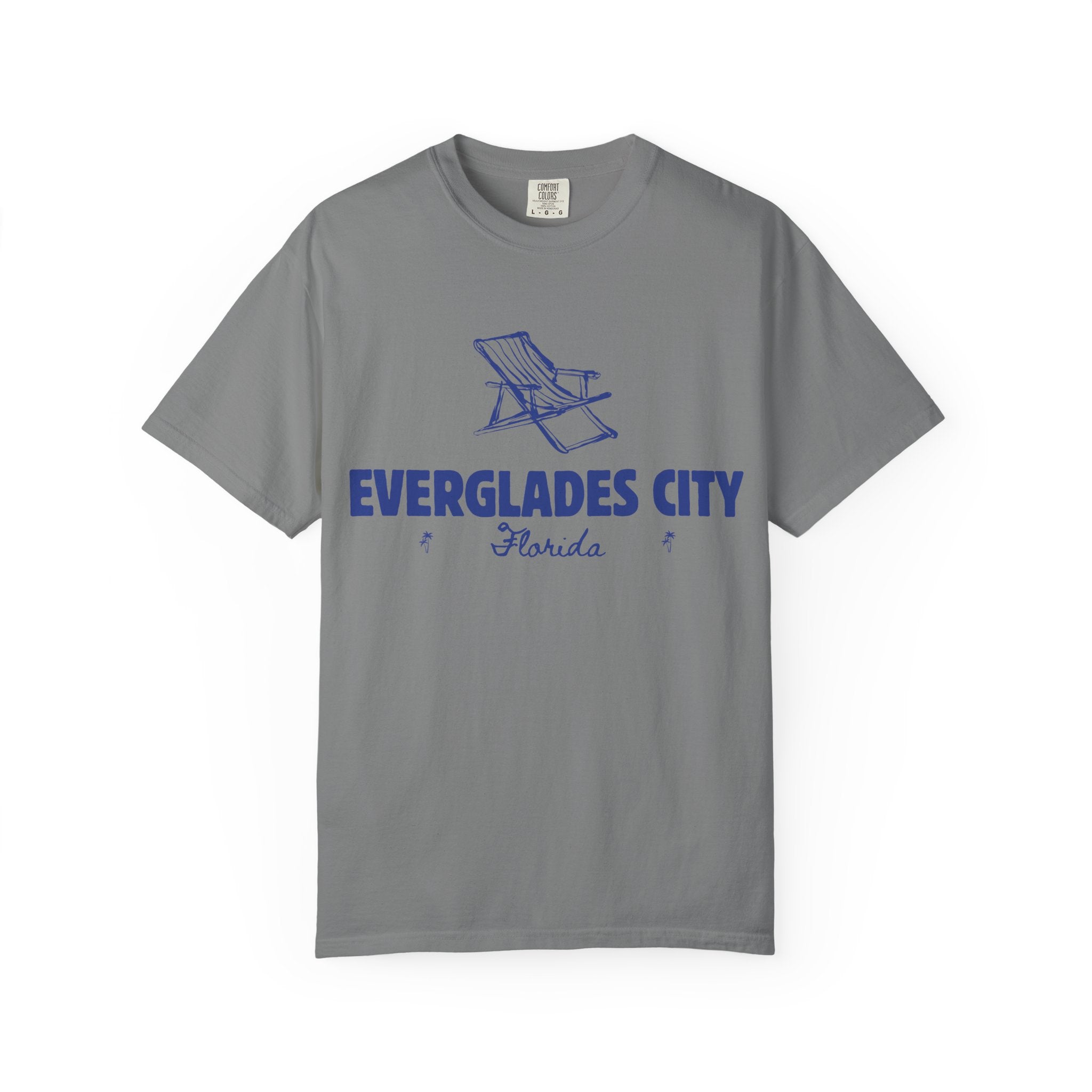 Everglades City - Unisex Garment-Dyed T-shirt, Casual Outfit, Gift for Nature Lovers, Vacation Essentials