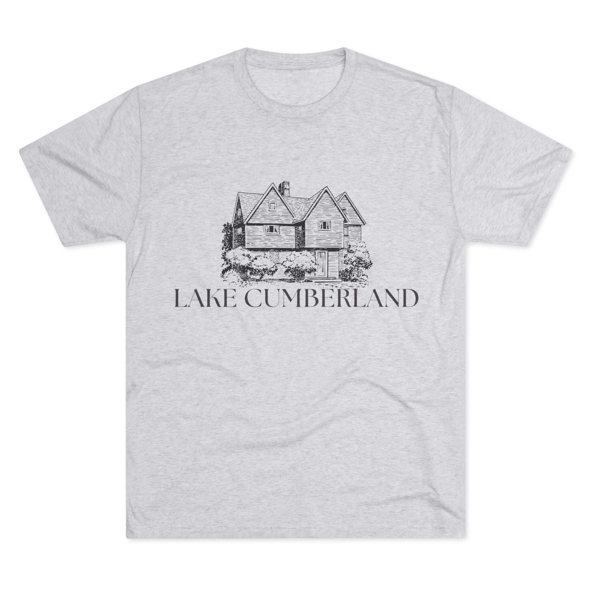 Lake Cumberland Unisex Tri-Blend Crew Tee, Casual T-Shirt, Summer Apparel, Lake House Shirt, Gift for Friends, Travel Tee