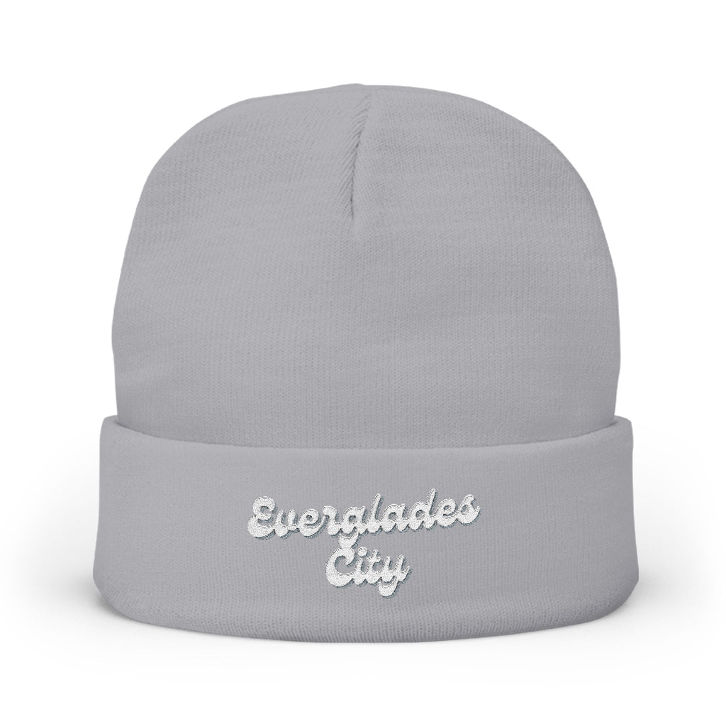 Everglades City Cozy Embroidered Knit Beanie | Winter Hat, Casual Fashion Accessory, Gift for Him/Her, Cozy Style, Outdoor Wear