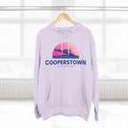 Cooperstown Vibes Hoodie with Design, Perfect for Autumn Lovers, Comfortable and Stylish, Great Gift for Vacations