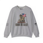 Honor the Fallen Sweatshirt, Unisex Sweatshirt, Military Tribute Apparel, Veteran's Day Gift, Everyday Casual Wear