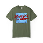 Majoring In Naps T-Shirt, Fun Sleep Shirt, Gift for Nap Lovers, Relaxation Tee, Casual Lounge Wear
