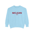 McLean Unisex Garment-Dyed Sweatshirt | Cozy Fashion, Perfect for Casual Outings, Gifts, Fall & Winter Style, Everyday Comfort
