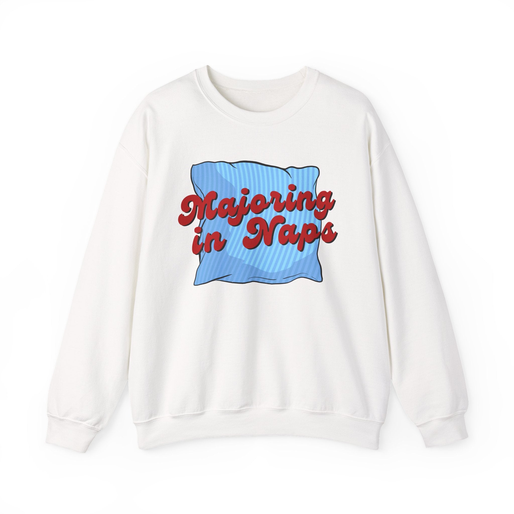 Nap Lover Sweatshirt | Major in Naps Crewneck | Unisex Gift for Nap Lovers | Comfy Apparel for Relaxation | Perfect for Holidays
