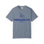 Everglades City - Unisex Garment-Dyed T-shirt, Casual Outfit, Gift for Nature Lovers, Vacation Essentials