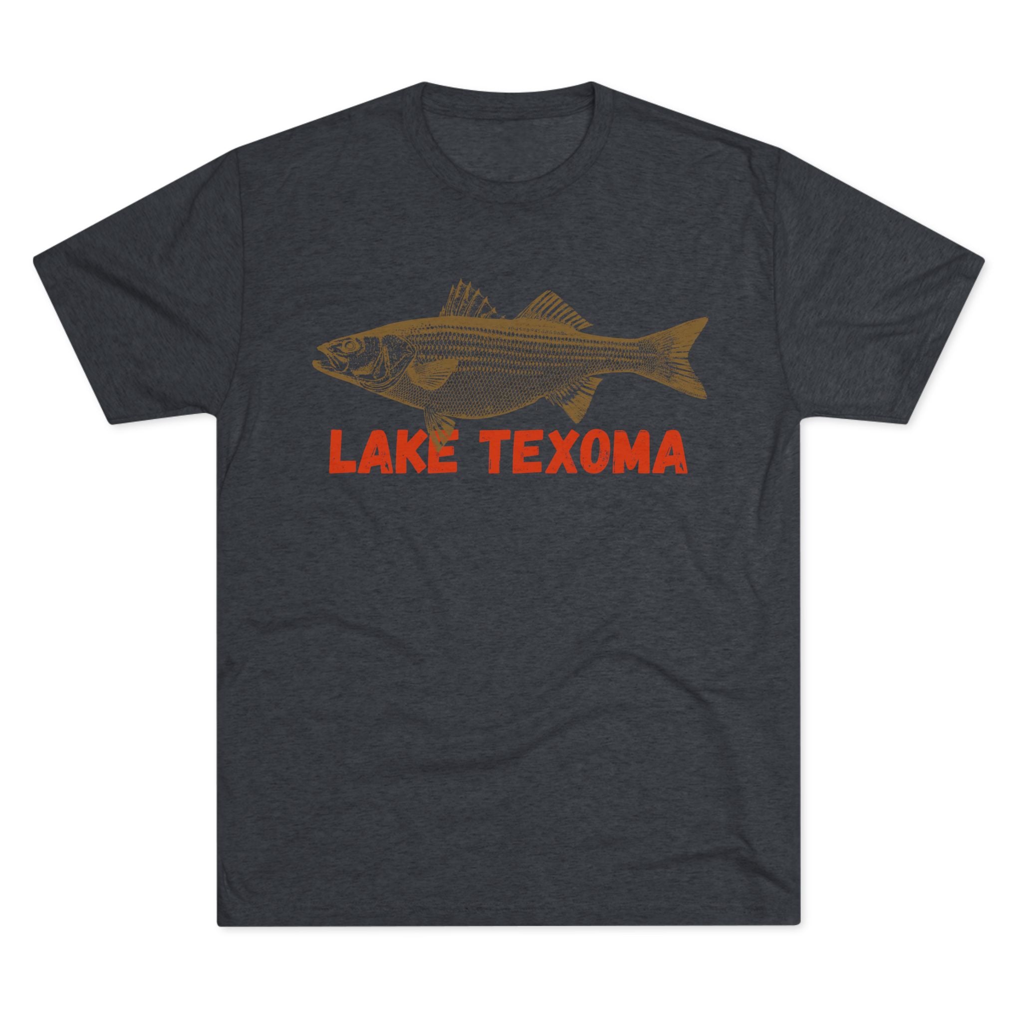 Lake Texoma Fishing Tee, Unisex Crew Neck Shirt, Summer Lake Apparel, Gift for Fishermen, Outdoor Adventure T-Shirt, Lake House Style