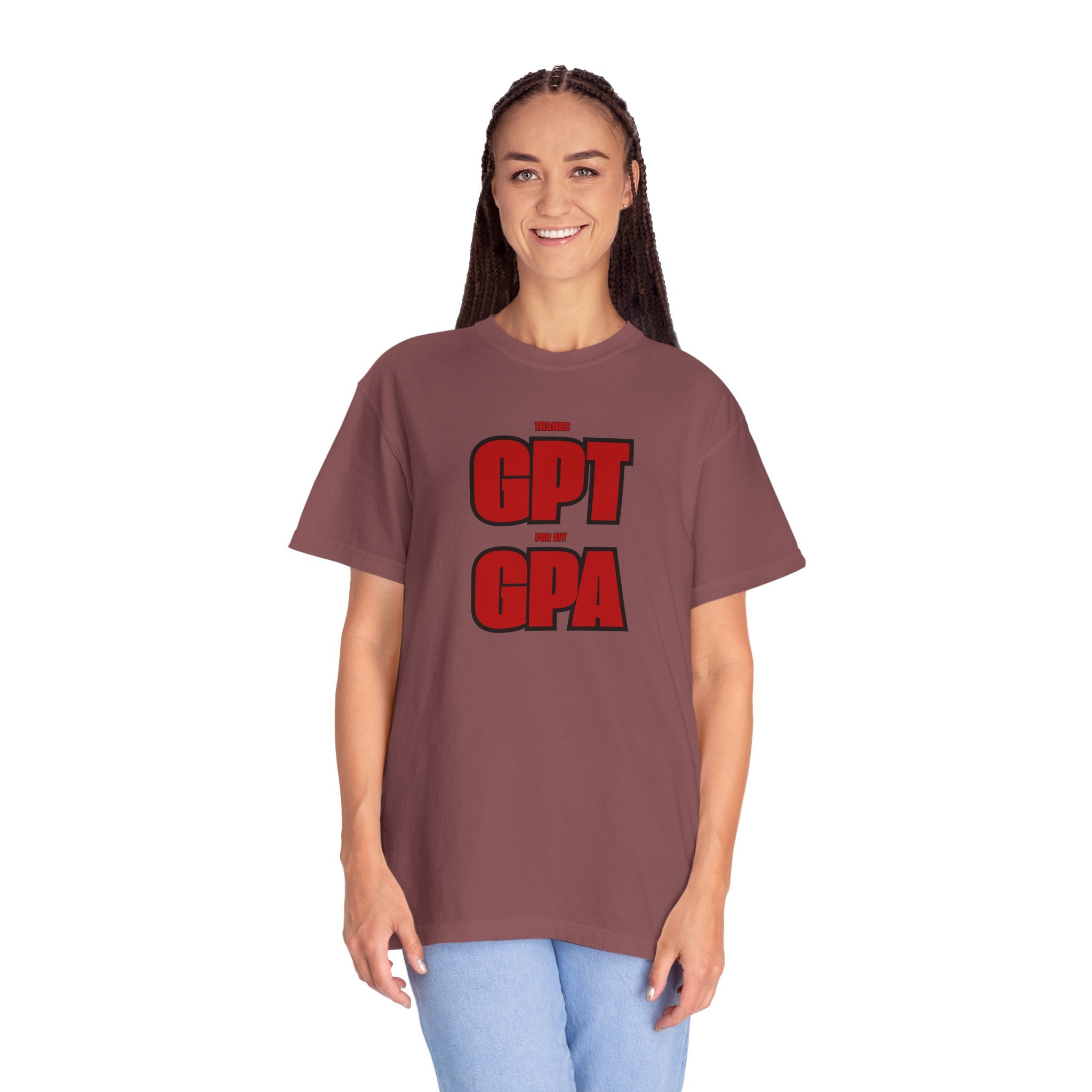 GPT for My GPA Unisex T-Shirt, Funny Shirt, Graduation Gift, Student Apparel, College Humor Tee