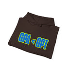 4.0 GPA < GPT 5.0 - Trendy GPA < GPT Sweatshirt for Students, Gift for College, Casual Wear, Study Sessions, Graduation