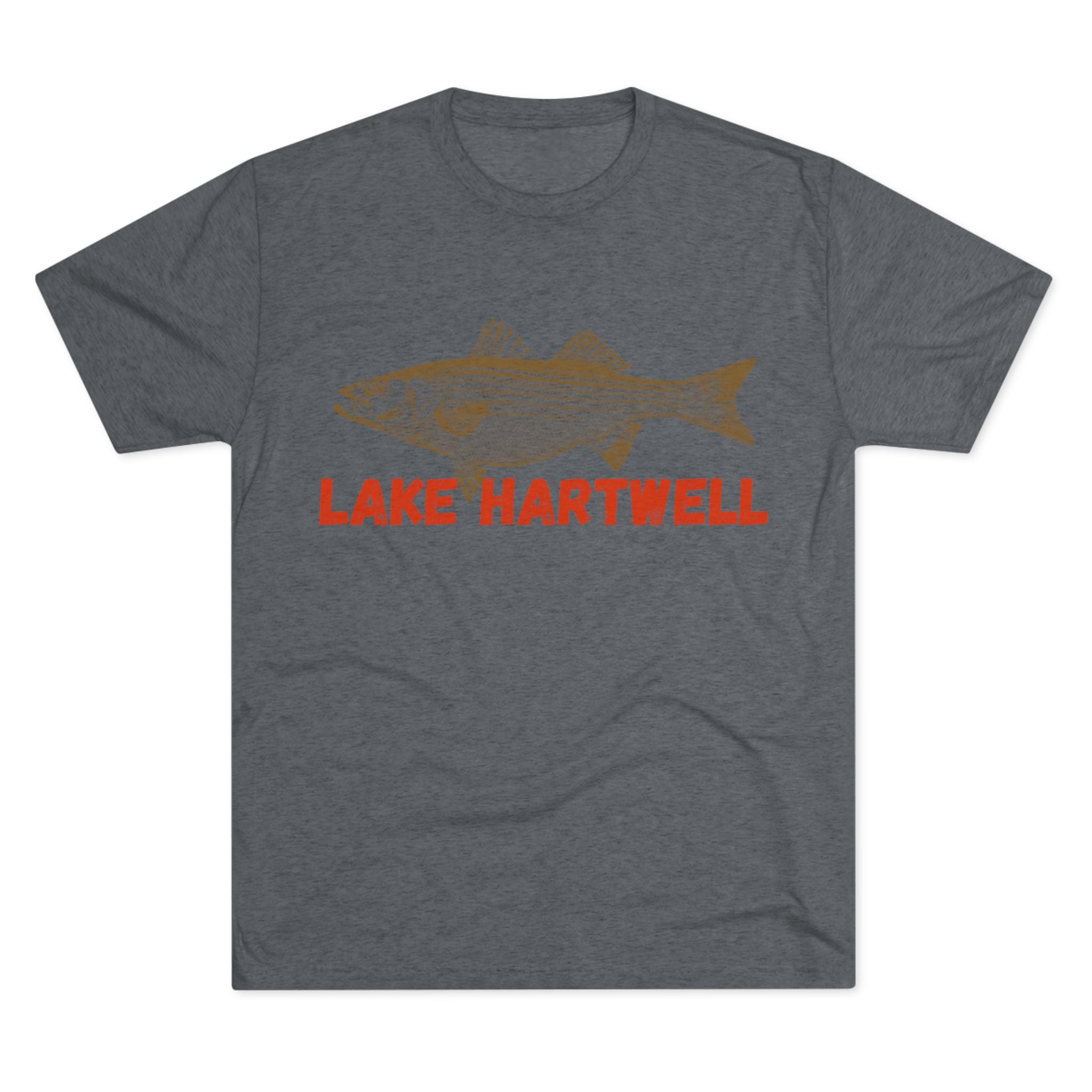 Lake Hartwell Fishing Tee, Unisex Crew Neck Shirt, Summer Lake Apparel, Gift for Fishermen, Outdoor Adventure T-Shirt, Lake House Style