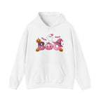 Halloween Boo Sweatshirt, Unisex Hoodie for Fall, Cozy Ghost Design, Cute Autumn Apparel, Halloween Costume
