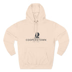Cooperstown Inspired Fleece Hoodie, Casual Wear, Relaxation, Gift for Autumn Lovers, Travel Essential
